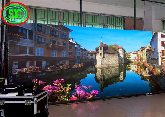 Prezzo buono P3.91 - 7.81 Display LED a colori interiori trasparenti Display HD Display senza macchia in linea