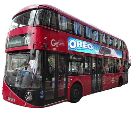 Prezzo buono Autobus all'aperto Waterproof LED Cartelloni pubblicitari a colori P5 Full Color Front Service in linea