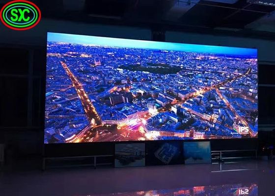 Governi piani della finestra 500*500mm del fondo di schermi della parete della fase P3.91 P4.81 dell'esposizione di HD video LED