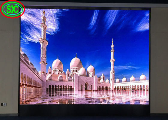 Prezzo buono SMD P3.91 P4.81 Indoor Led Video Wall Sfondo 500*1000mm Armadi schermo a led da palco in linea