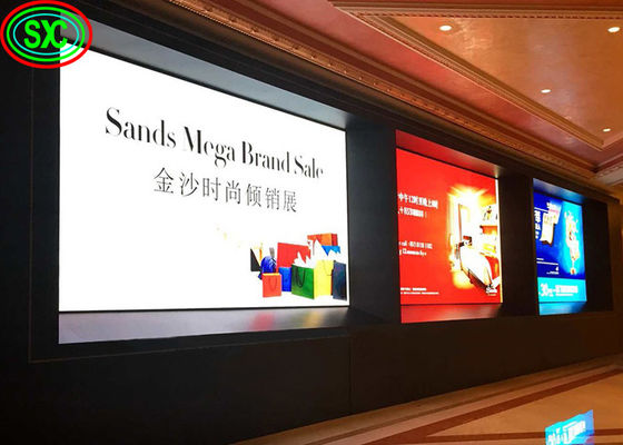 Il quadro comandi dell'interno eccellente del LED della fase P3.91 P4.81 del LED ha condotto il video mezzo audiovisivo della parete per gli eventi