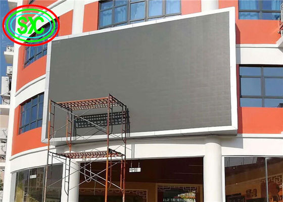 Prezzo buono Edificio esterno P6 SMD Pubblicità Billboard Grande dissipazione del calore a colori pieni in linea