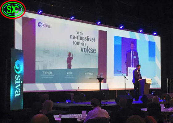 La fase HD visualizza la video parete che impermeabile dell'interno all'ingrosso P3.91 il piano locativo LED scherma