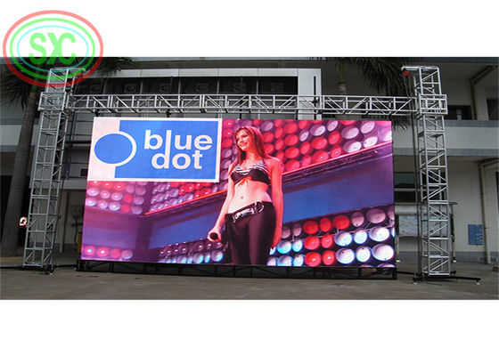 Prezzo buono P10 IP65 320x160 Cartelloni pubblicitari a LED in linea