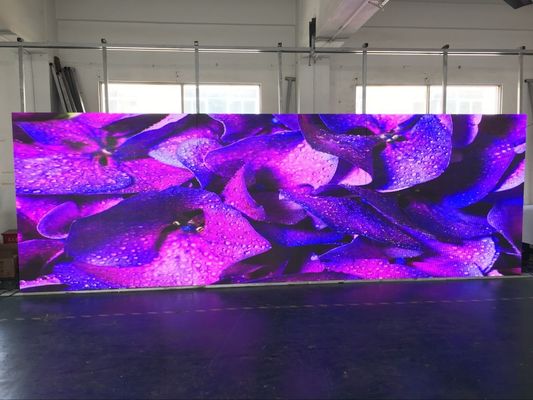 Prezzo buono La fase LED scherma il livello del quadro comandi del LED di colore del gabinetto locativo P3.91/P4.81 500 la velocità di rinfrescamento 3840hz con curvatura in linea
