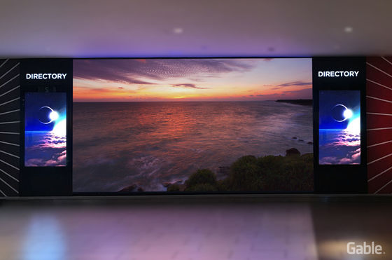 Display video a parete a LED P3 a colori magnetici per interni 1R1G1B