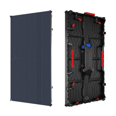 Flessibile Scenario a colori di fondo schermi a LED P4.81 Parete video pubblicitario interno