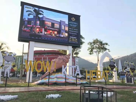 Prezzo buono P6 Armadietto impermeabile a LED cartellone di alluminio a fusione, schermo video LED ad alta luminosità in linea
