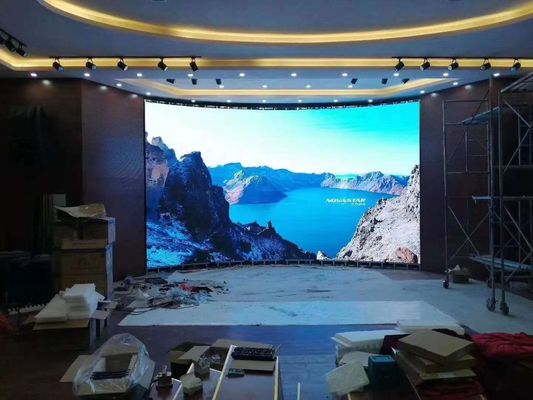 Prezzo buono La pubblicità del colore pieno dell'interno ha condotto gabinetto della definizione 512x512mm dello schermo di visualizzazione l'alto, 1500 luminosità, sistema della nova in linea