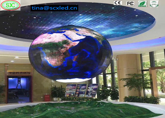 320*160mm Dimensione modulo Display LED Globe con certificazione FCC