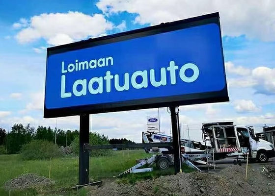 Il colore pieno all'aperto del grande tabellone per le affissioni P8 ha condotto le grande di pubblicità dello schermo di visualizzazione impermeabili