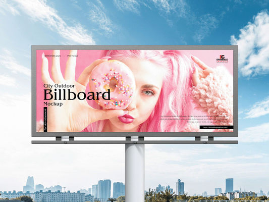 Prezzo buono P3.91 Outdoor Full Color LED Die-Cast Aluminum Billboard, 2500 CD/Sqm, High Brightness in linea