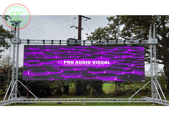 Prezzo buono all'aperto P10 Full Color 10mm SMD LED Stadium Display IP65 impermeabile 600W/M2 in linea