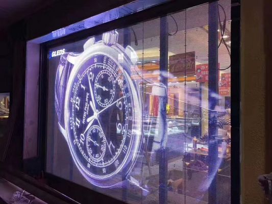 P3.91 schermo a LED a colori trasparenti 100000h durata di vita 1920-3840Hz