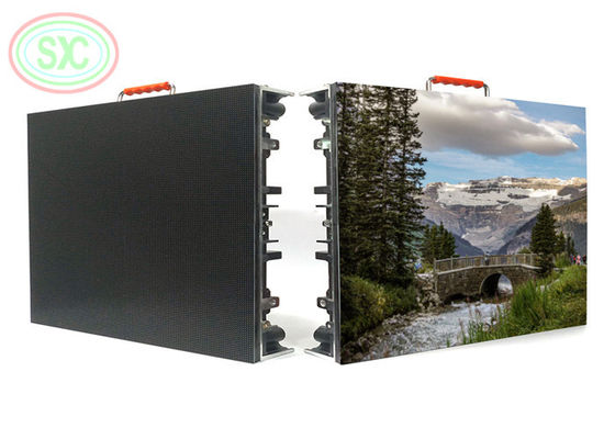 Prezzo buono Dimensione di fusione sotto pressione all'aperto 500*1000 millimetro del pannello del alumiunm dell'esposizione di LED di colore pieno P 4,81 in linea