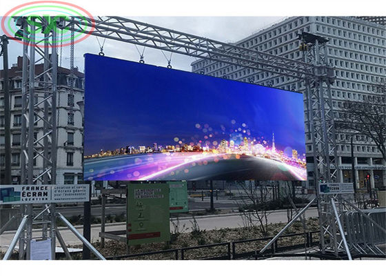 Prezzo buono Il LED all'aperto visualizza lo schermo di P 4 LED con la struttura della fase e della capriata per il concerto in linea