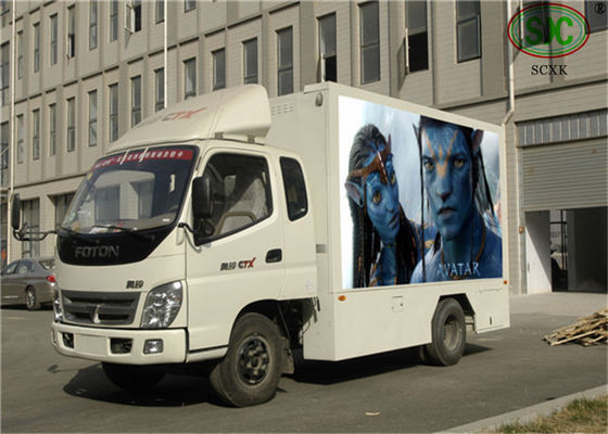 Prezzo buono Il grande camion di colore pieno di alta luminosità P4.81 ha montato il bordo principale del segno della visualizzazione del LED in linea