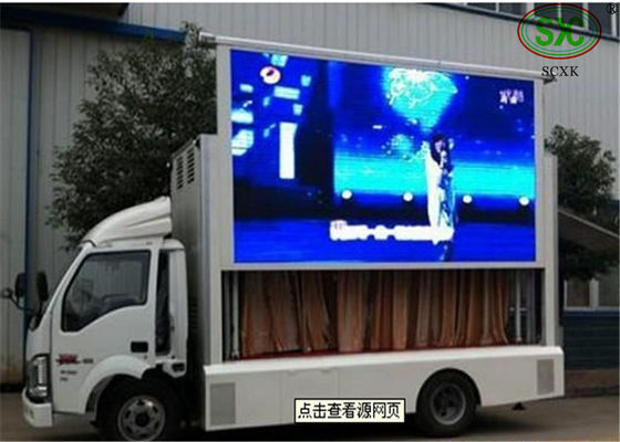 Prezzo buono Schermo principale più luminoso mobile dell'esposizione di LED del camion di pubblicità elettronica P10 smd3535 1R1G1B in linea