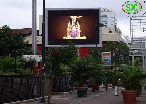 Prezzo buono P20 1r1g1b Outdoor Full Color Led Billboard Display Screen 8000cd / mq in linea