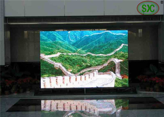 Prezzo buono Esposizione di LED dell'interno flessibile di colore pieno P6, schermo commerciale su misura delle pubblicità di dimensione in linea