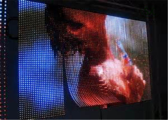 Prezzo buono Esposizione di LED della tenda di mostra SMD5050 P37.5 del centro commerciale, video schermo del LED in linea