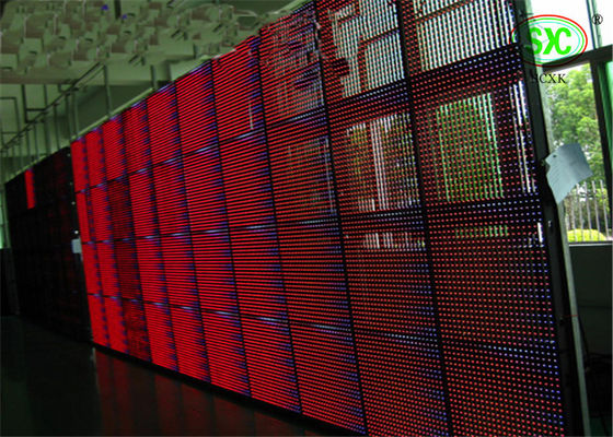 Prezzo buono Video tenda di alta risoluzione della plaza PH10 LED con risoluzione 16dots*16dots in linea