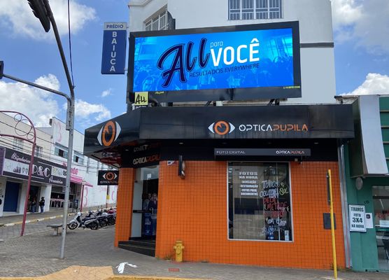 La video parete P5 di Digital di colore pieno all'aperto fisso impermeabile del tabellone per le affissioni ha condotto la pubblicità dei bordi dello schermo di visualizzazione