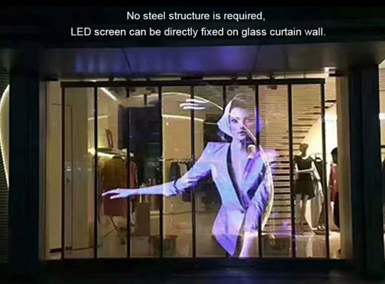 Aggiornare il tuo sistema di visualizzazione con il peso del gabinetto 6.2kg Display digitale trasparente