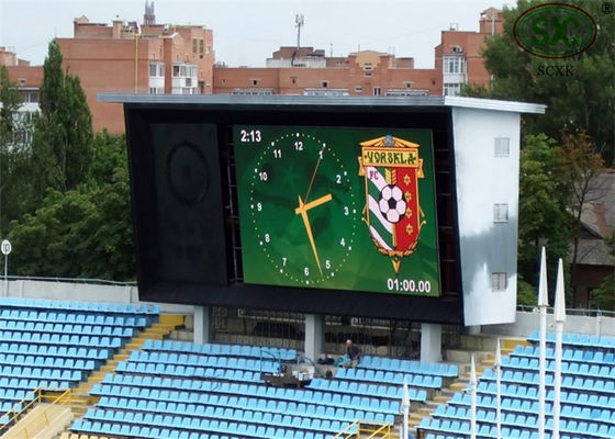 Prezzo buono campo di pubblicità dell'esposizione di LED dello stadio di sport P10 di 16mm x di 16mm in linea