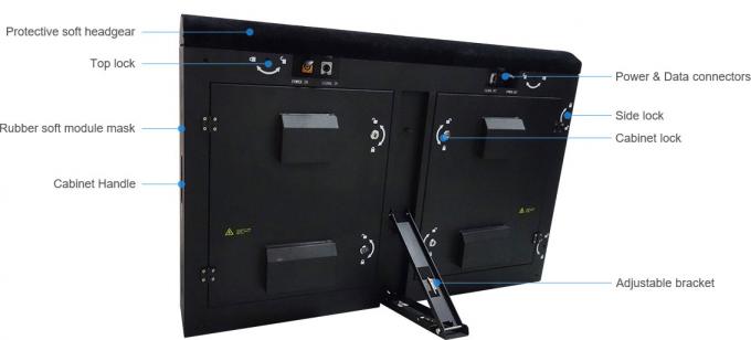 il perimetro LED di 6000nit P10 visualizza SMD3535 per calcio 1