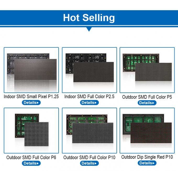 Schermo all'aperto SMD1921 di pubblicit&agrave; di P3.91 P4.81 5500nits LED 3