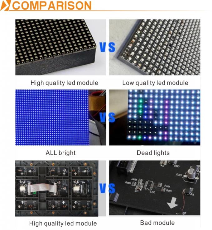 P2-32S Modulo di visualizzazione a LED a colori interiori con azionamento costante e dimensione del gabinetto di 640*640 mm 5