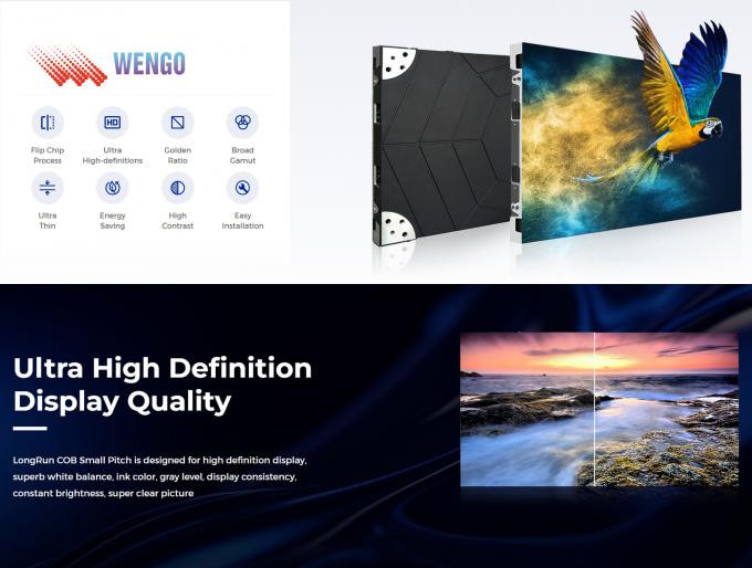 Sistema di controllo Nova Star 600*337.5mm Schermata LED in alluminio a stampa stampata per pubblicit&agrave; P0.9 P1.25 P1.56 16 9 2