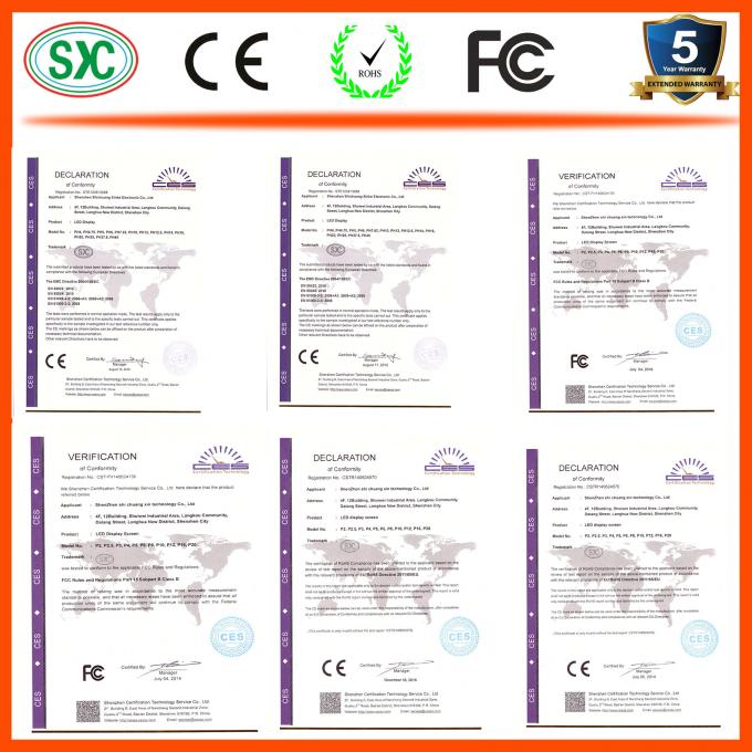 Cp7.8125 - 15,625 Mesh Screen Led Lamp Smd 2525 per gli eventi dell'interno 5