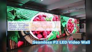 Display LED P2 Videowall senza interruzioni Ultra Refresh